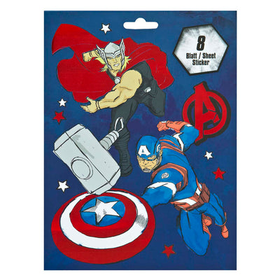 Undercover StickerBoek Avengers con 8 fogli