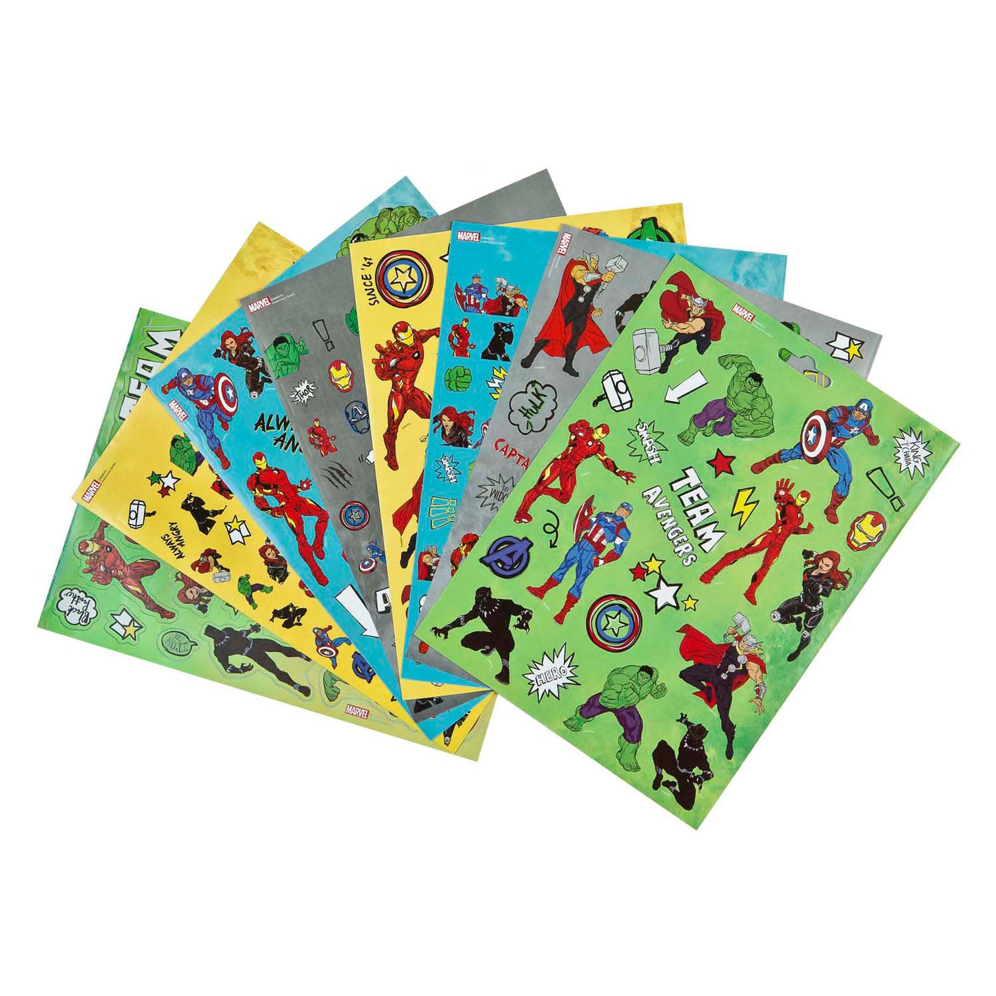 Undercover StickerBoek Avengers con 8 fogli