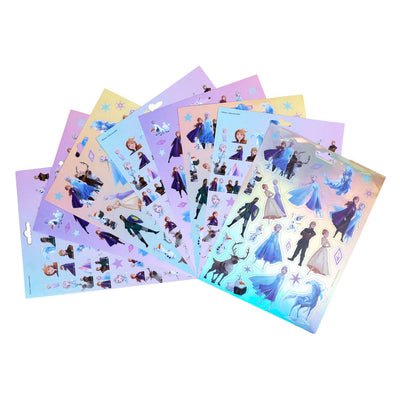 Stickerbook encubierto congelado con 8 hojas