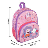 Undercover Backpack with Peppa Pig front pocket - afbeelding 4