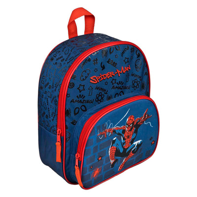 Zaino sotto copertura con tasca anteriore spiderman