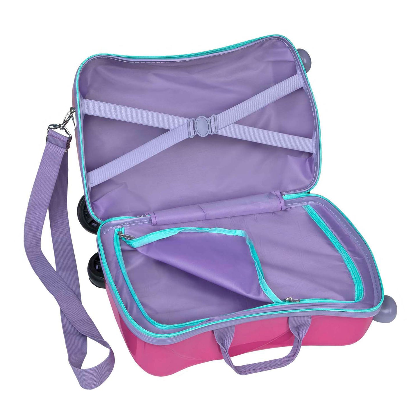 Casa de muñecas de Gabby Carro correpasillos para casa de muñecas de Gabby 47,5x23x32 cm rosa violeta