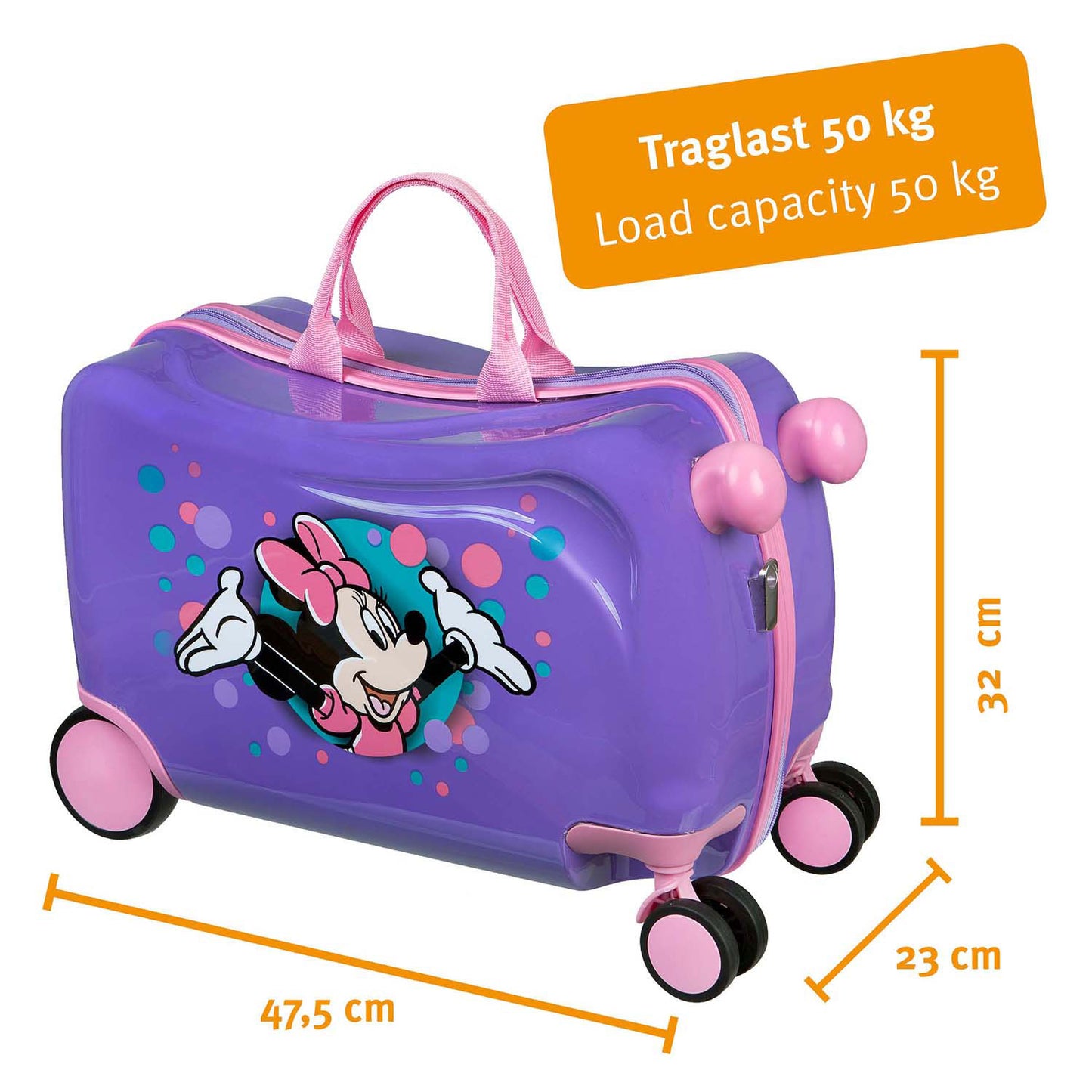Case di carrello sotto copertura Minnie Mouse