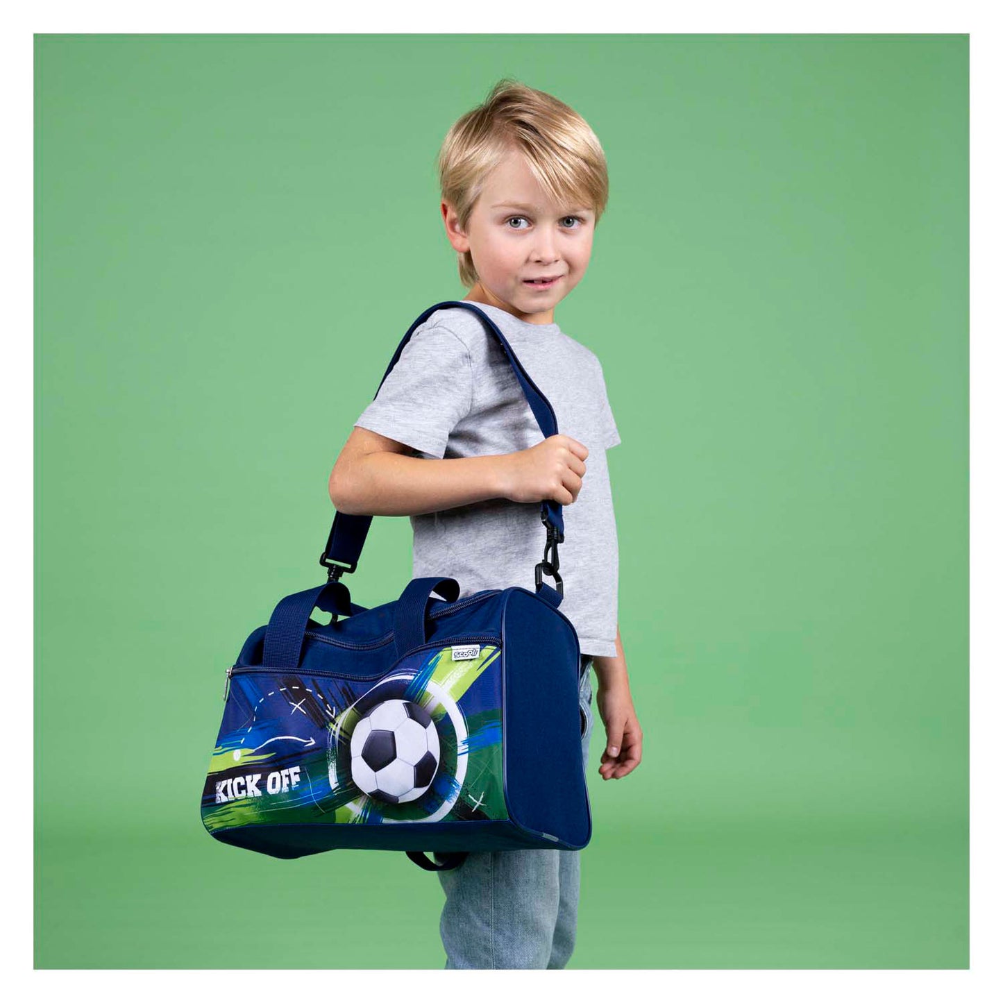 Sportbag encubierta voetbal