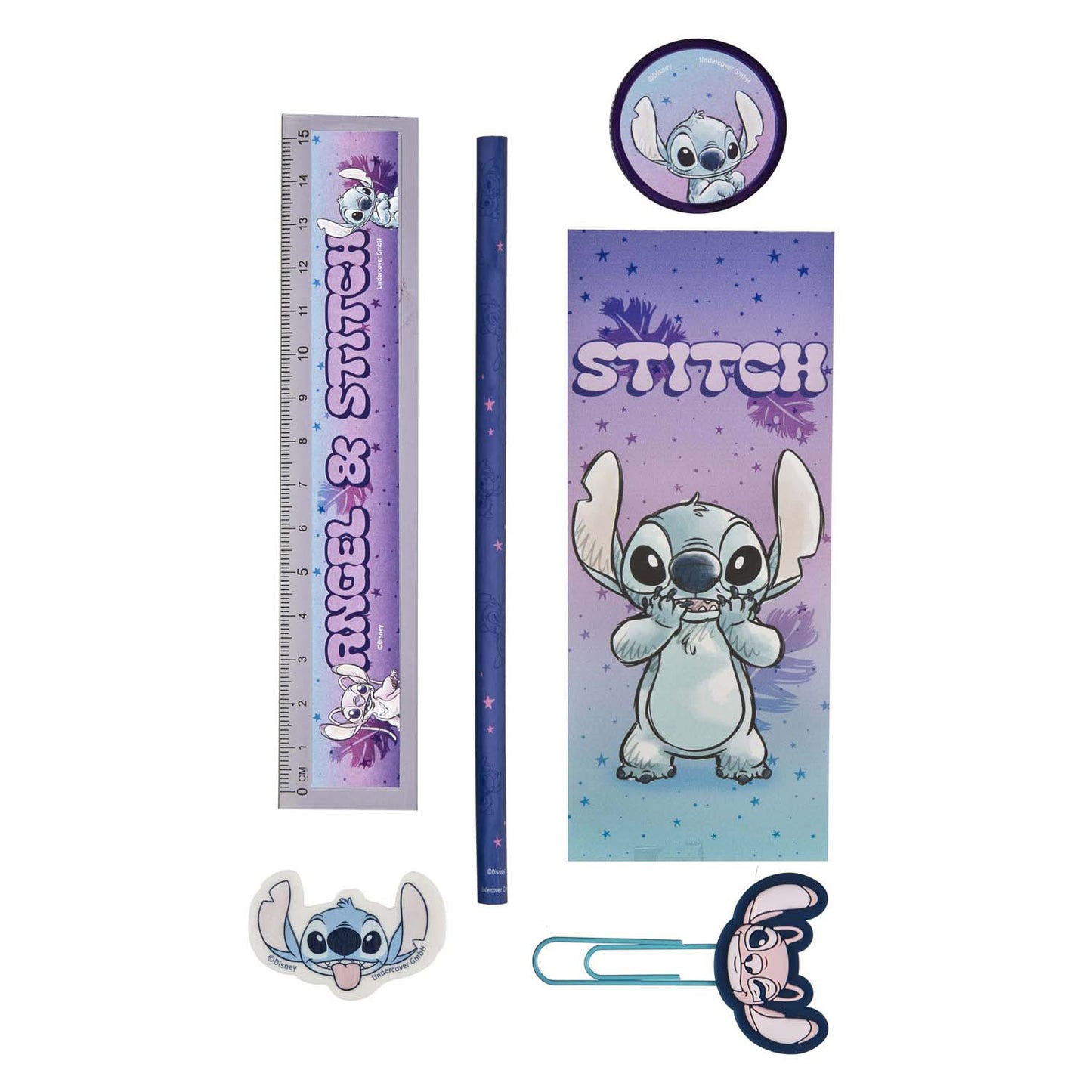 Undercover stitch desk set - 7 pieces.