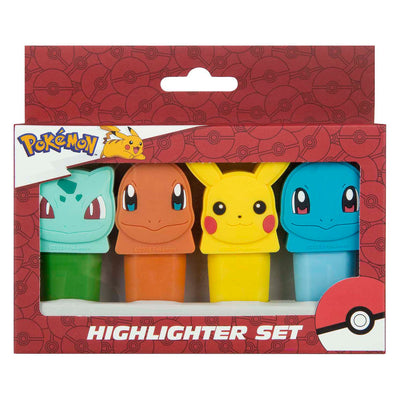 Mini evidenziatori Pokemon Undercover - 4 pz.