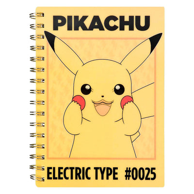 Pikachu taccuino sotto copertura