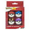 Juego de borradores encubiertos pokemon - 4 piezas.