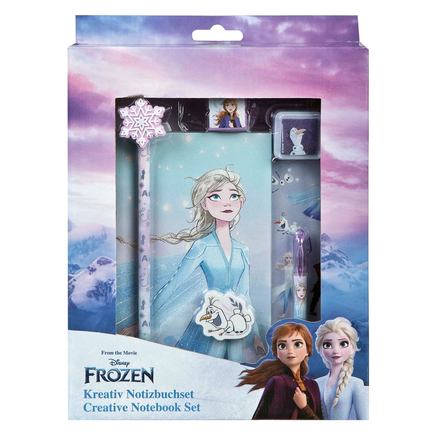 Set blocco note Disney Frozen - 7 pz.