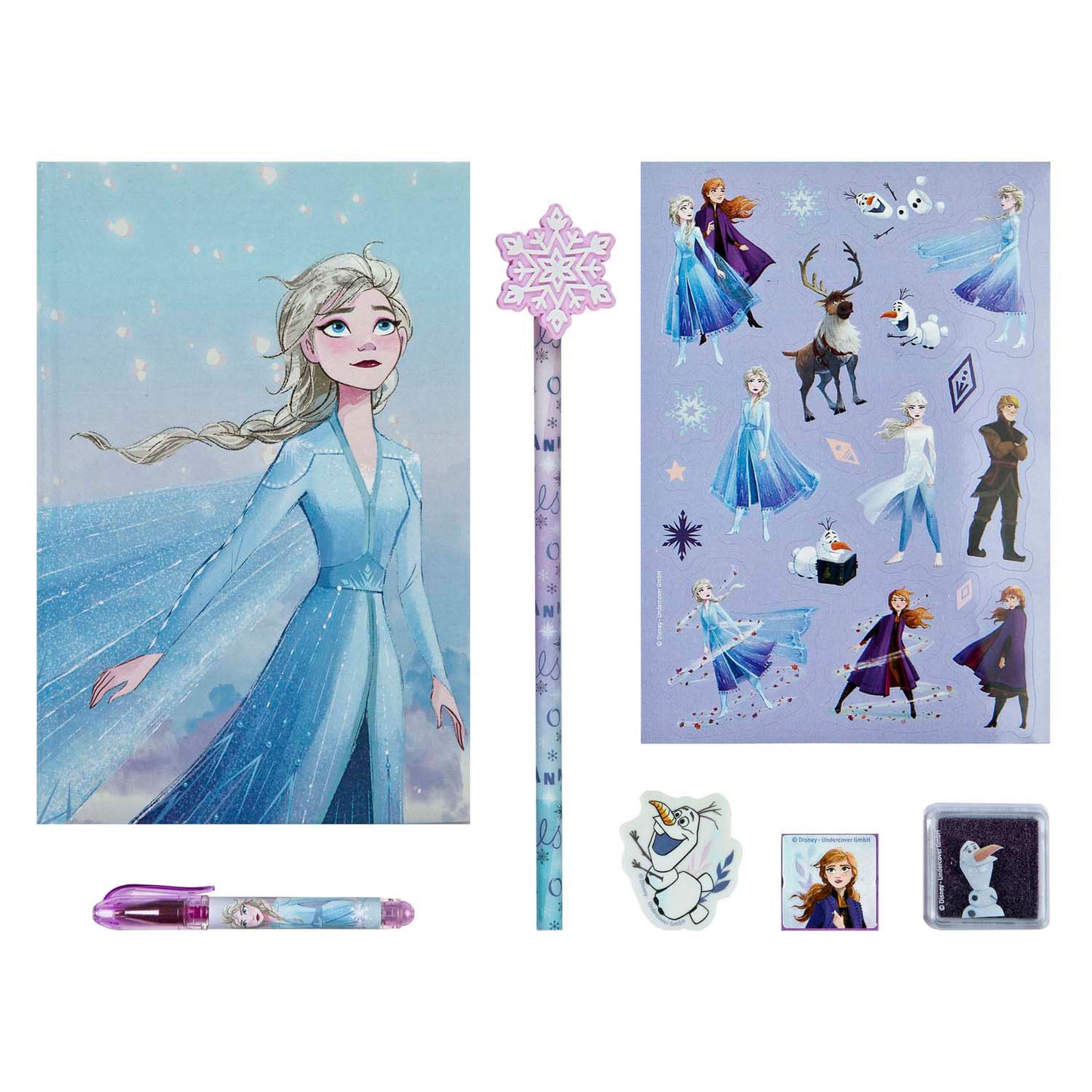 Set blocco note Disney Frozen - 7 pz.
