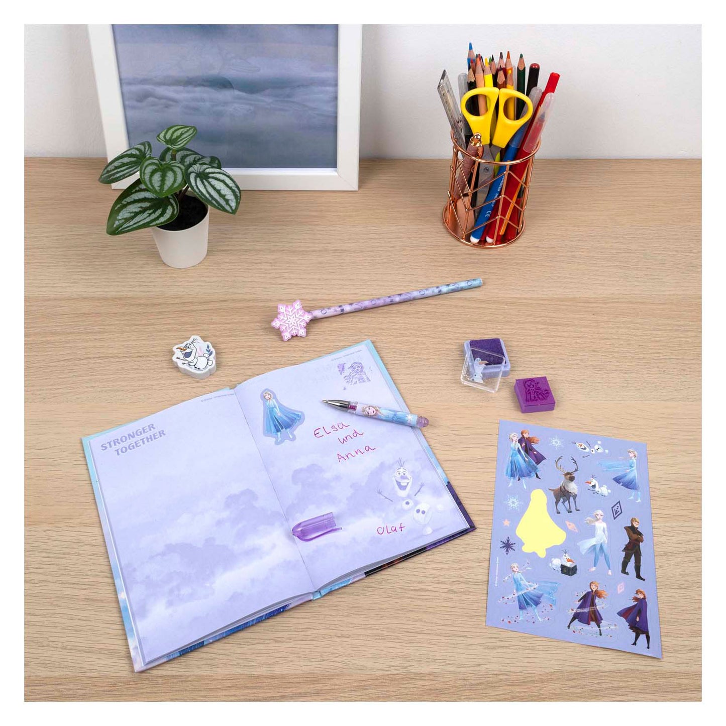 Set blocco note Disney Frozen - 7 pz.