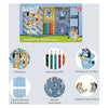 Set mega colori e timbri Undercover bluey - 15 pz.
