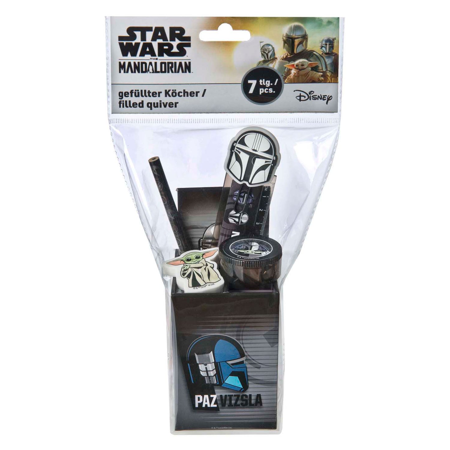 Desk set star wars - 7 pieces.