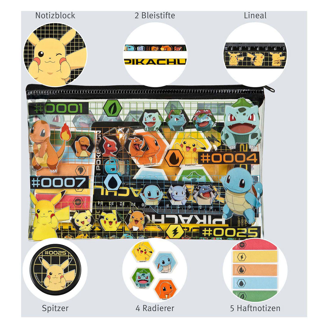 Astuccio pieno di Pokemon Undercover