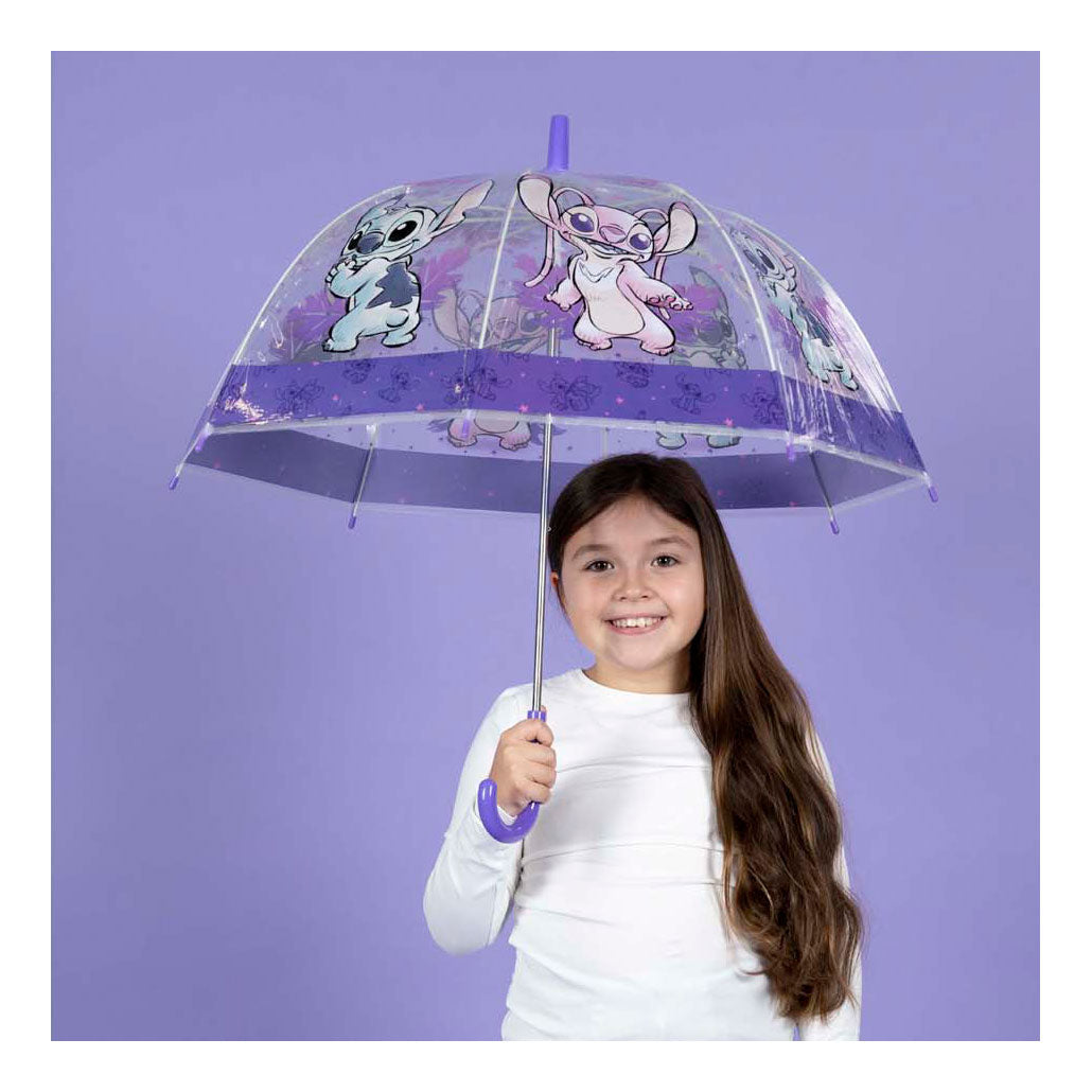 Undercover transparent umbrella stitch
