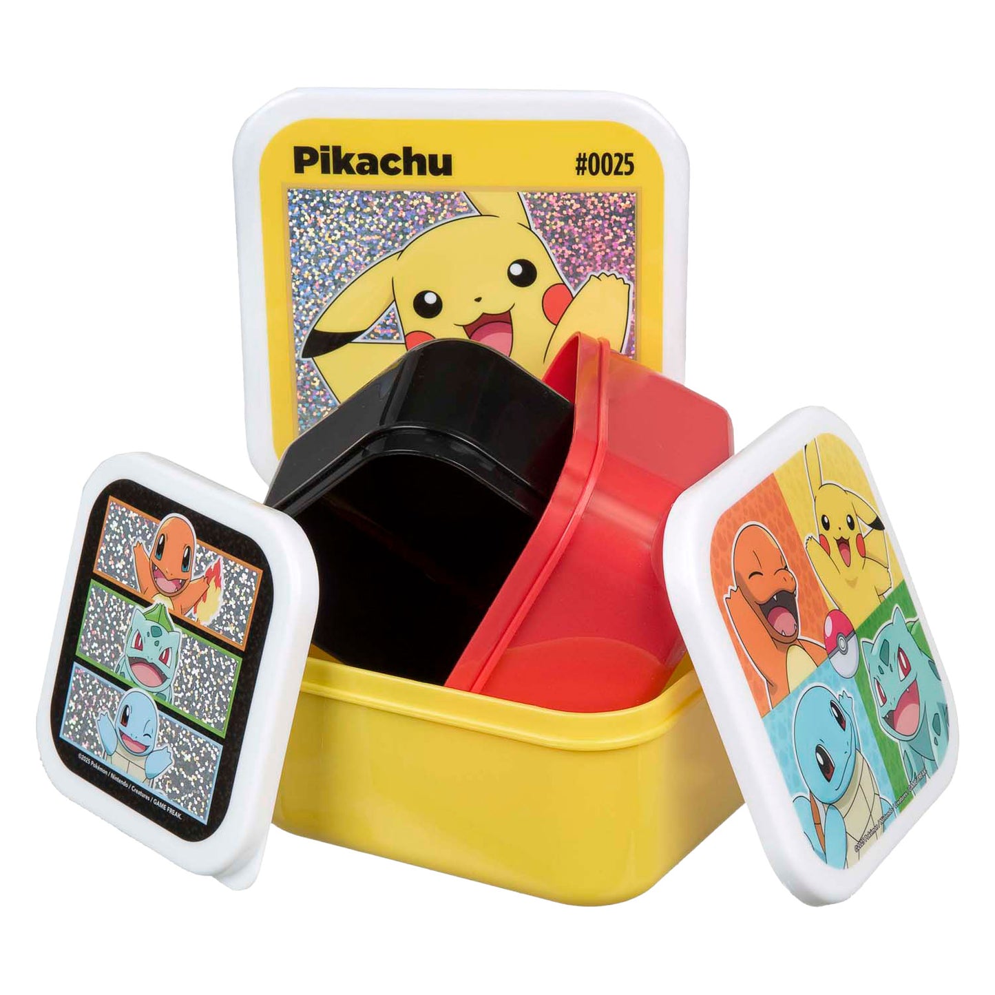 Scatole per snack Undercover Pokémon - 3 pezzi.