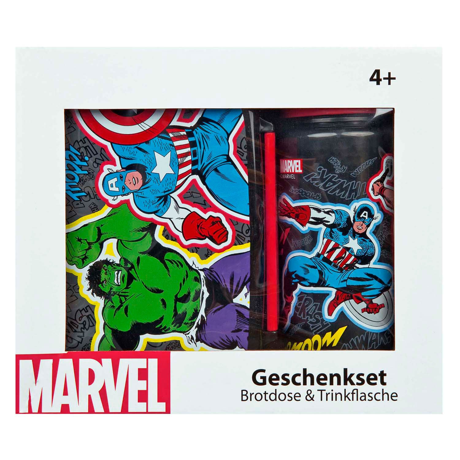 Set portapranzo e bicchieri Undercover Marvel Avengers