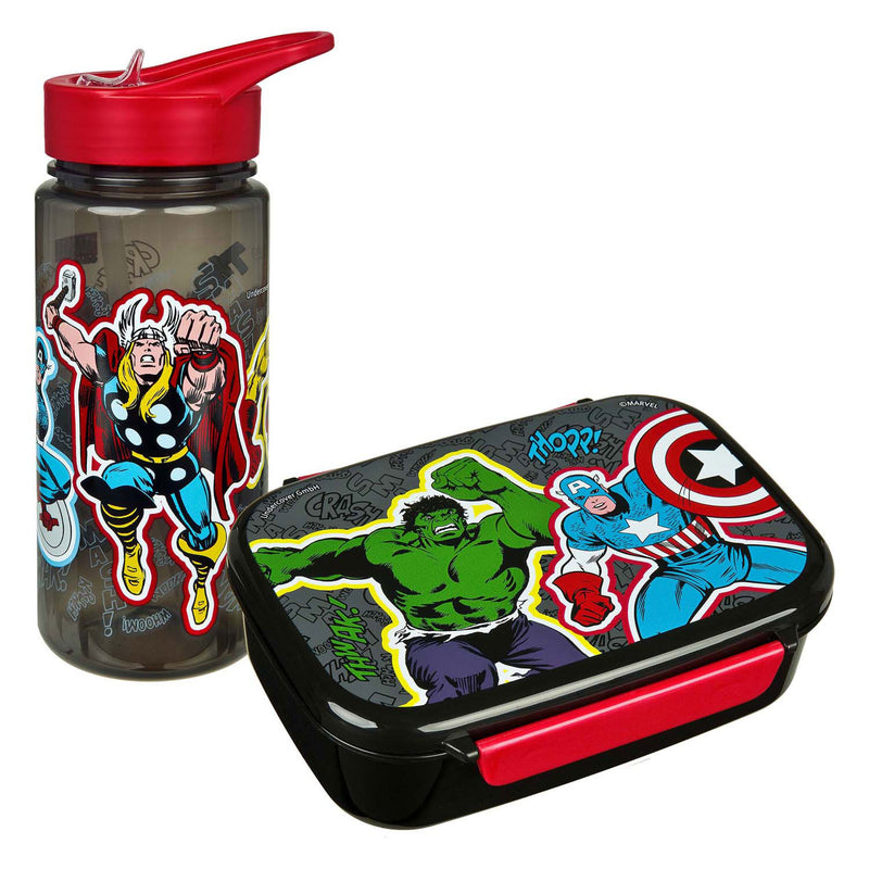 Set portapranzo e bicchieri Undercover Marvel Avengers