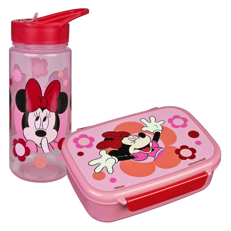 Juego de fiambrera y vaso Undercover Minnie Mouse