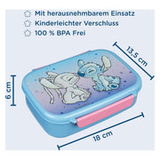Undercover broodtrommel met inzetstuk stitch - afbeelding 3