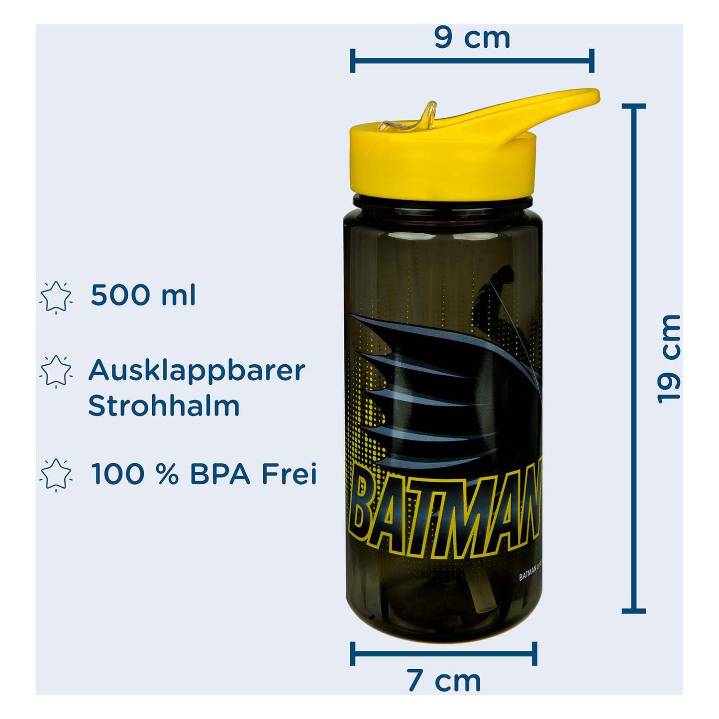 Botella aerodinámica Undercover Batman - 500 ml