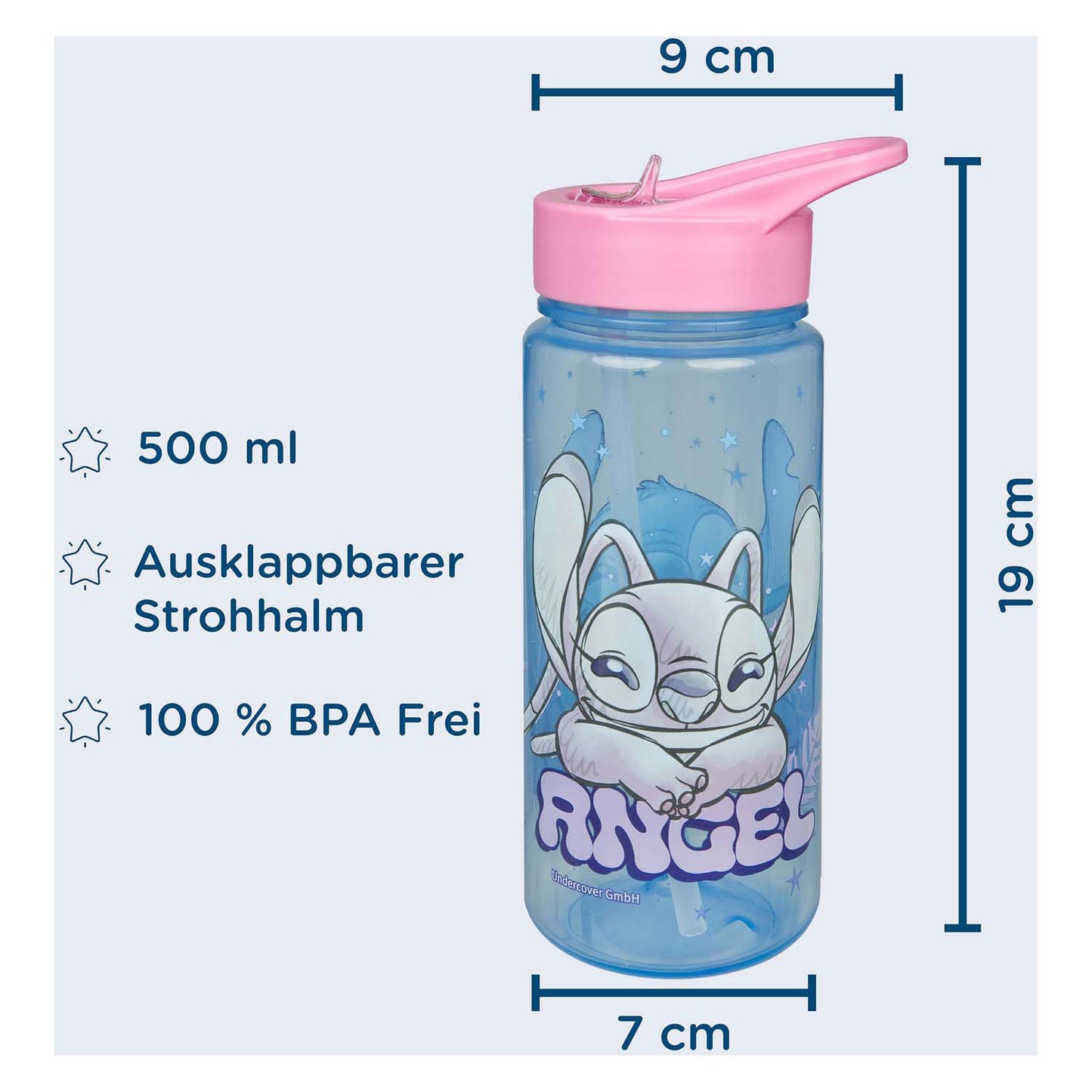 Punto per borraccia aerodinamica sotto copertura - 500 ml