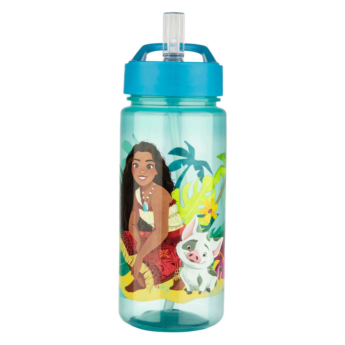 Disney vaiana serie - bidon - 500ml - veilig materiaal - nadruk hoofdbetaalfiguren
