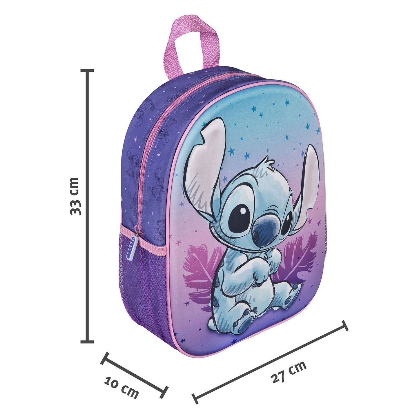 Zaino lilo stitch 3d sotto copertura