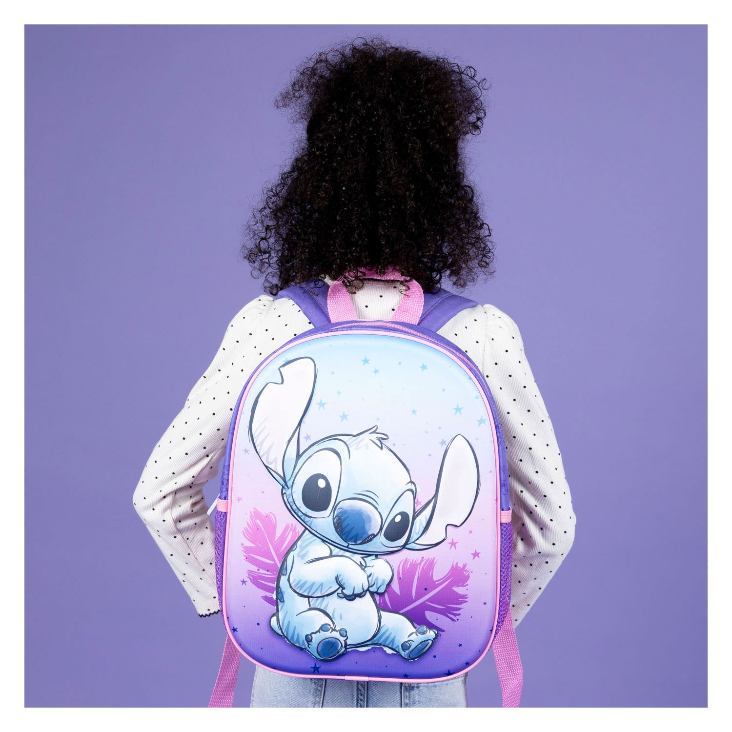 Zaino lilo stitch 3d sotto copertura