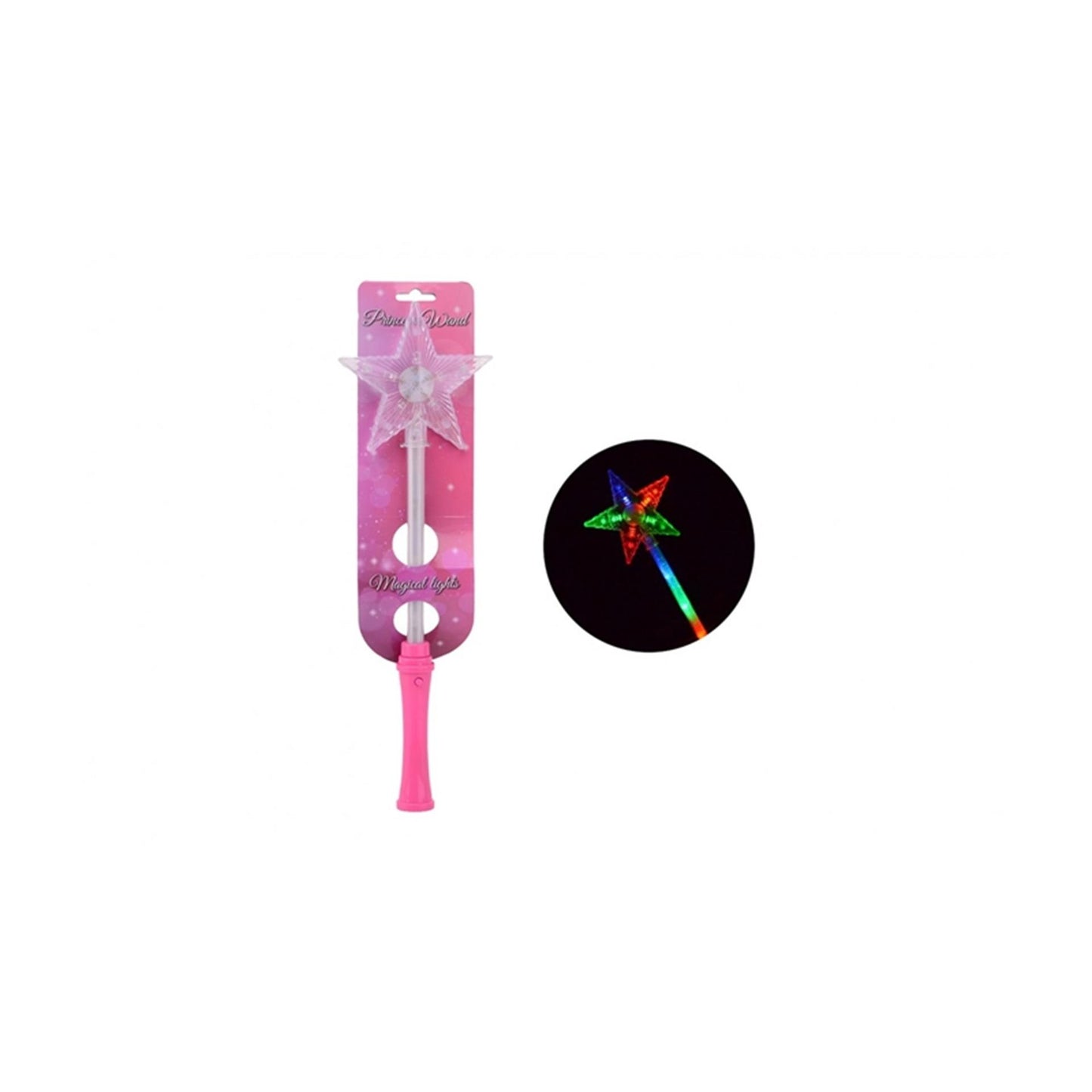 Magical magic wand with light