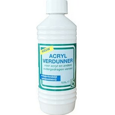 Bleko 1070062 - diluyente acrílico 0,5l | 3 piezas