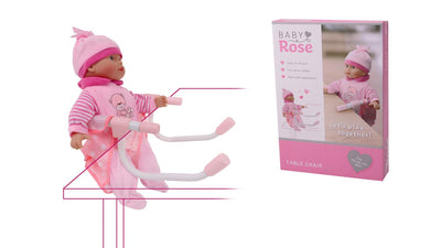 Sedia da tavolo da rosa