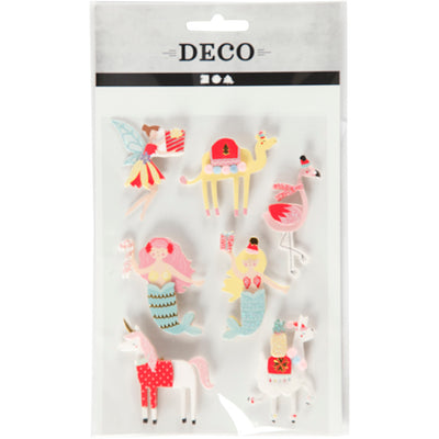 Https: www.cchobby.nl 3d-stickers-flamingo-lama-zeemeermin-h-50-60-mm-b-30-45-mm-dikte-7-mm-7-stuk-1-doos