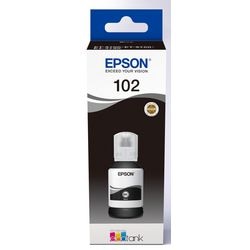 Boccetta d'inchiostro epson 102 c13t03r140 nera