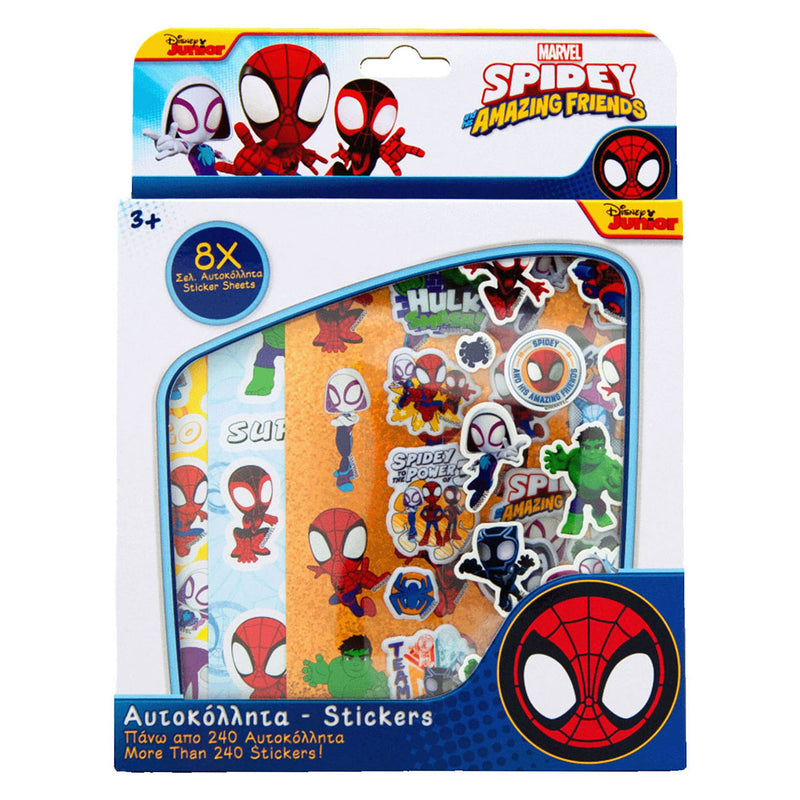 Spidey Stickers set, 240 °.