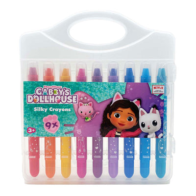 Speelgoedland gabby's poppenhuis silky gel krijtjes