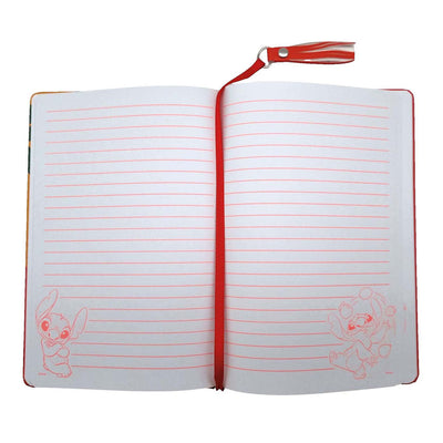 Quaderno cucito con anguria glitterata