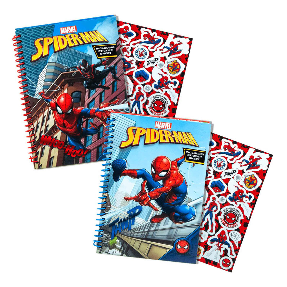 Notebook di Spiderman Glitter