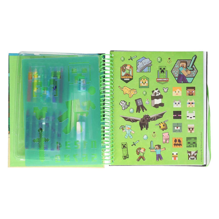 Libro di Minecraft Super Activity con adesivi