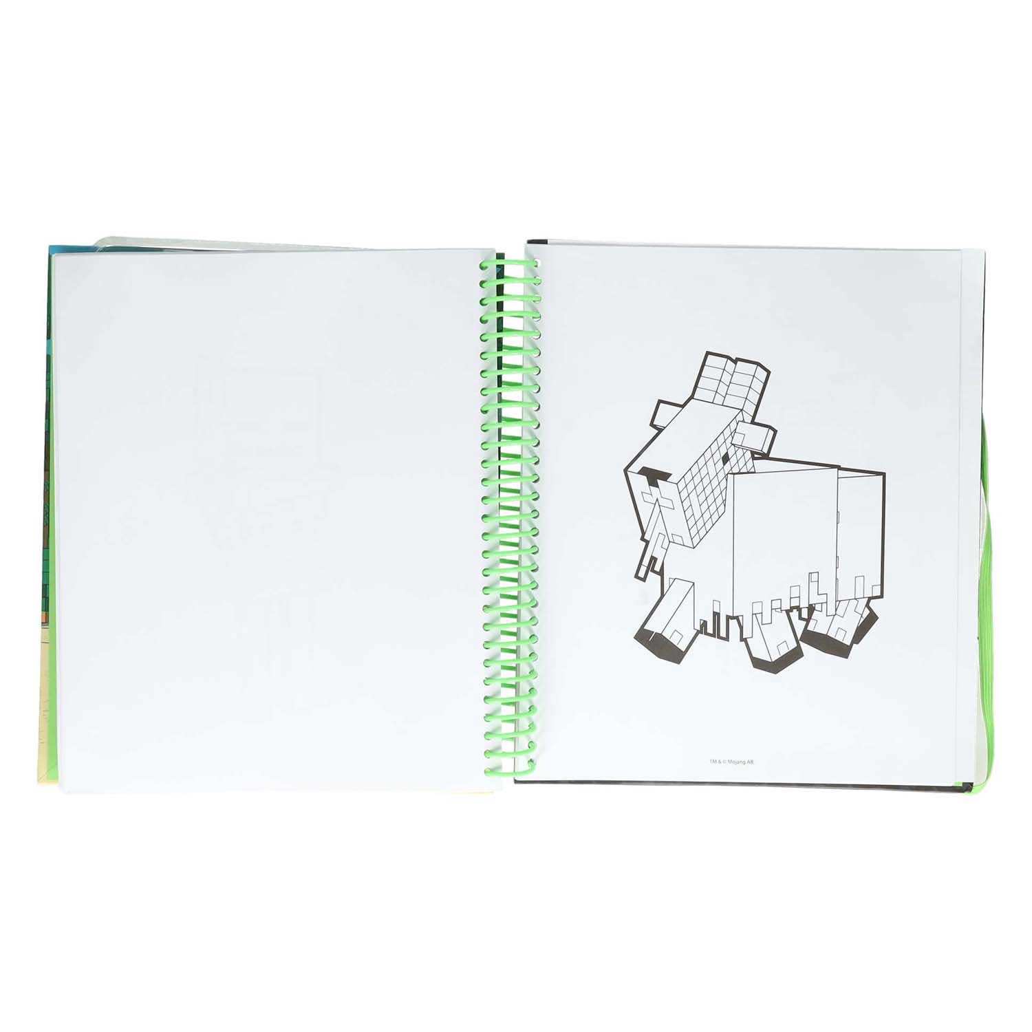 Minecraft Super Activity Book con pegatinas