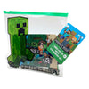 Estuche con forma de Minecraft lleno