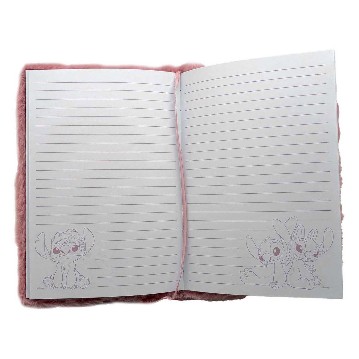 Libreta de peluche Stitch