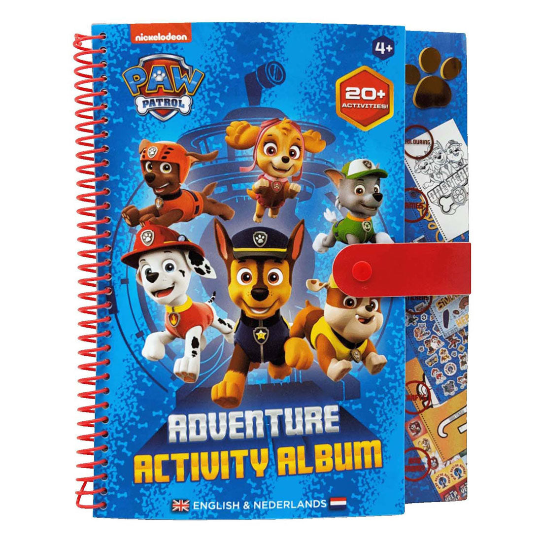 Speelgoedland paw patrol luxe design album