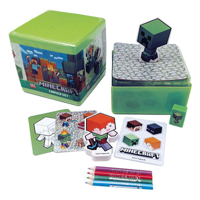 Juego de borradores de Minecraft de Toyland.