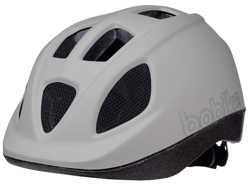 children helmet BOBIKE "Go XS"size XS (46-53cm), twin shell construction (glued shell), easy lock rotary fastener system, 9 vents, insect net, reflective stripes at the back. Weight: 230g, certification: CE EN 1078