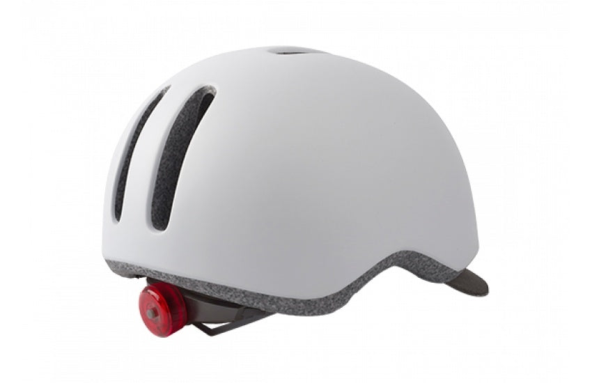 PolispGoudt Helmet Commutatore Matt White Grey M 54-58Cm