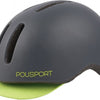 Polisport helm Commuter mat grijs fluo geel M 54-58cm