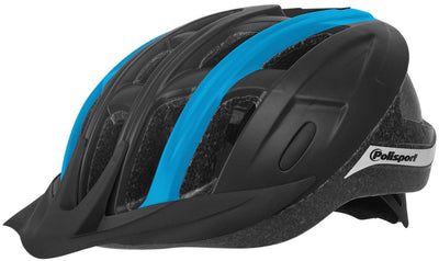 Polispgoudt Ride en el casco. Tamaño: M (54 58 cm), Color: Black Blauww Matt