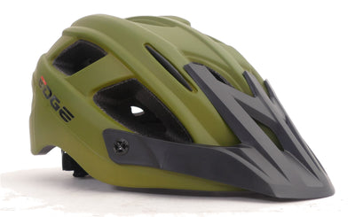 Medium Cantabria del bordo del casco per biciclette (55-58 cm) - Mat verde