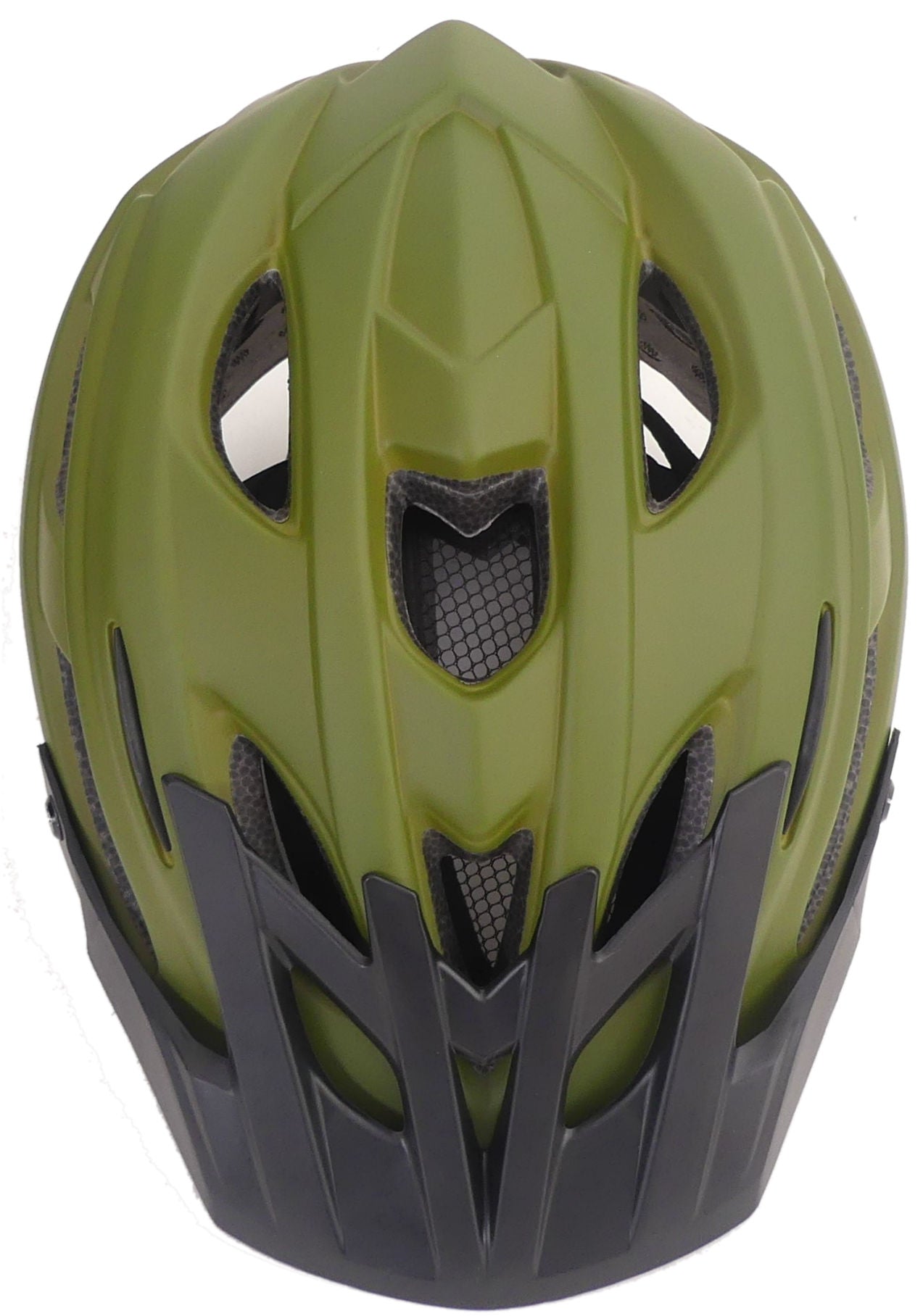 Cantabria de borde de casco de bicicleta (58-61 cm) - Mat Green